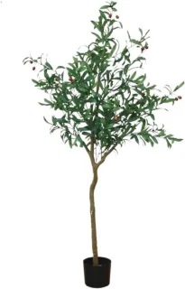 Kunstboom olijfboom, 150 cm, groen