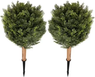 Kunstboom set - 69 cm - groen
