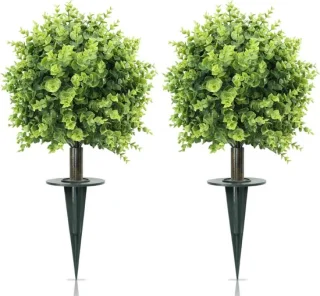 Kunstboom Set - Bolboom 60 cm - Groen