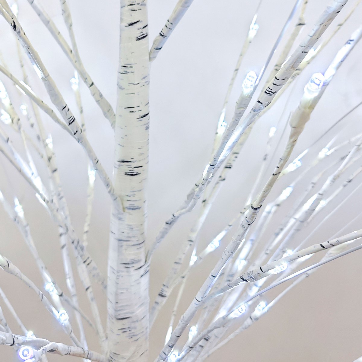 Kunstboom Witte Berken LED 180 cm