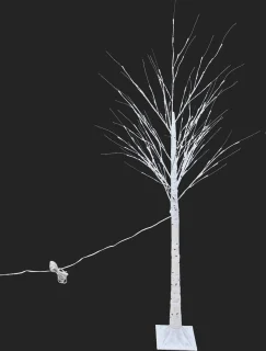 Kunstboom Witte Berken LED 180 cm
