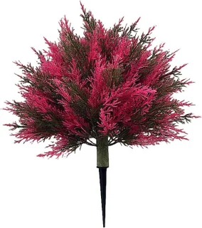 Kunstcederbomen - Kunstplanten buiten - 60 cm - lila