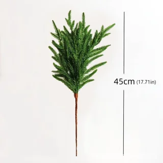 Kunstdennentakken 45 cm, set van 12