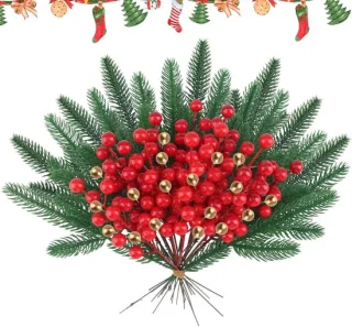 Kunstdennentakken 80 stuks - Kerstdecoratie