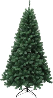 Kunstgrenen kerstboom 210 cm - groen