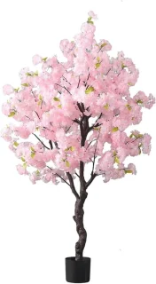 Kunstkersenbloesemboom 150 cm roze