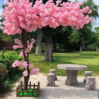 Kunstkersenbloesemboom roze