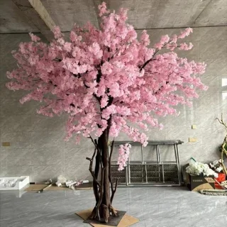 Kunstkersenbloesemboom - zijden perzikboom