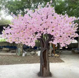 Kunstkersenboom 1 m Roze