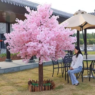 Kunstkersenboom 1.2x1m roze