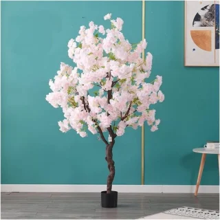 Kunstkersenboom 50 cm lichtroze
