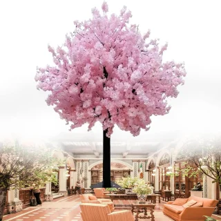 De Kunstkersenboom Bloesemboom 2 x 1,5 m Roze/wit in één oogopslag