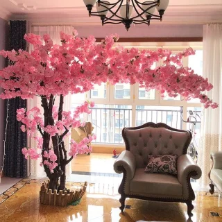 Kunstkersenboom - Decoratieboom - Roze