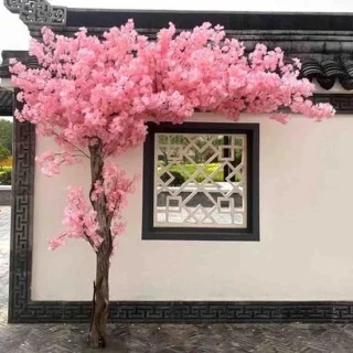 Kunstkersenboom roze 1,06 m