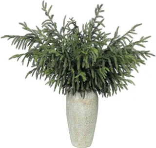 Kunstkerst takken - valse den takken - 4 stuks 91 cm - groen