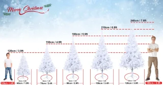 Kunstkerstboom 1,2 m Wit