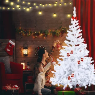 Kunstkerstboom 1,2 m Wit