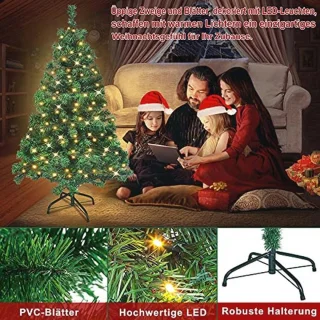 Kunstkerstboom 120 cm - 220 takken