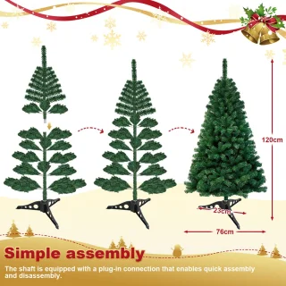Kunstkerstboom 120 cm - Groen