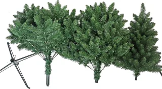 Kunstkerstboom 120 cm Groen Realistisch
