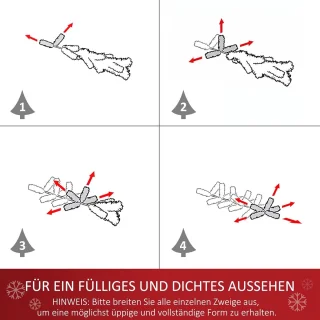 Kunstkerstboom 120 cm