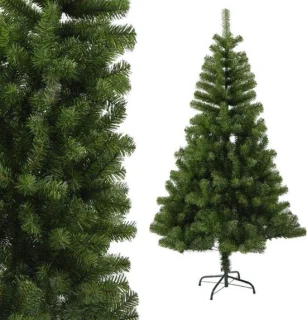 Kunstkerstboom 120 cm met metalen standaard