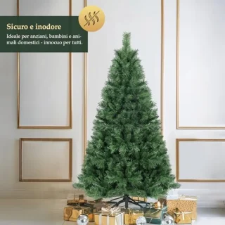 Kunstkerstboom 120 cm met standaard