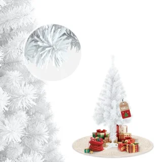 Kunstkerstboom 120 cm NAIZY wit