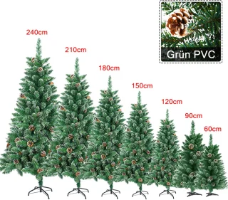 Kunstkerstboom 120 cm PVC dennenboom