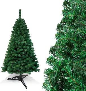 Kunstkerstboom, 120 cm, pvc, groen
