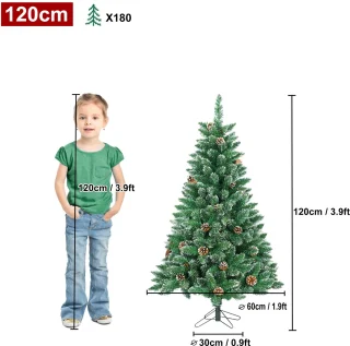 Kunstkerstboom 120 cm PVC