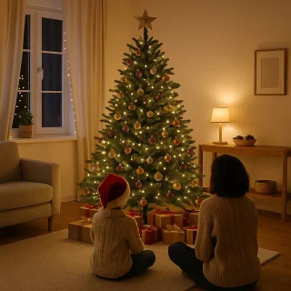 Kunstkerstboom 120 cm PVC takken