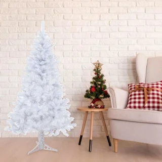 Kunstkerstboom 120 cm wit