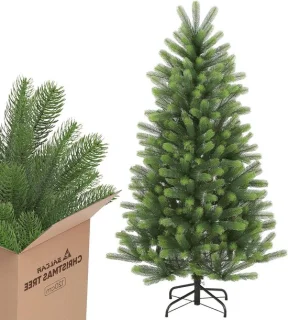 Kunstkerstboom 120 cm zachtgroen