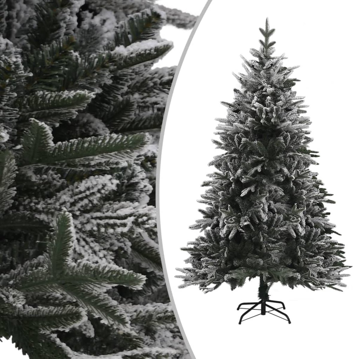 Kunstkerstboom 120cm Groen Sneeuw