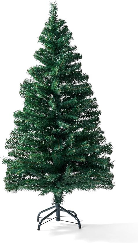 Kunstkerstboom 120cm met metalen standaard