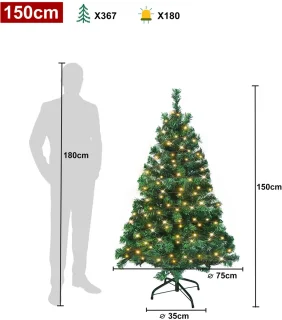 Kunstkerstboom 1,5 m