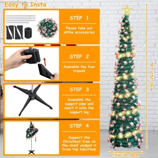 Kunstkerstboom 150 cm
