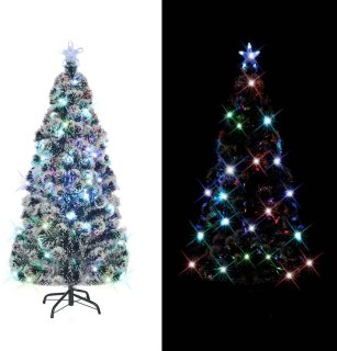 De Kunstkerstboom 150 cm glasvezel in één oogopslag