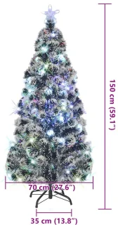 Kunstkerstboom 150 cm glasvezel