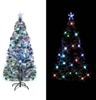 Compacte, realistische kunstkerstboom van 150 cm met LED-verlichting