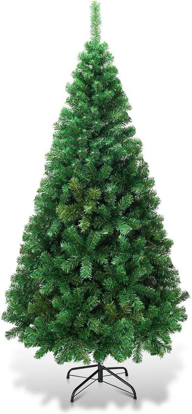 Kunstkerstboom 150 cm Groen met metalen standaard