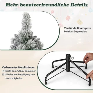 Kunstkerstboom 150 cm groen met verlichting
