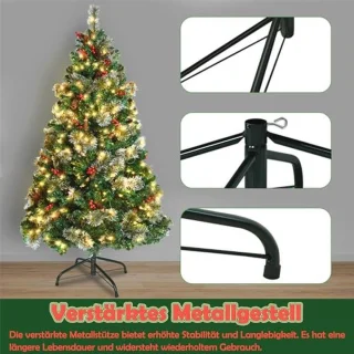 Kunstkerstboom 150 cm - Groen (PVC)
