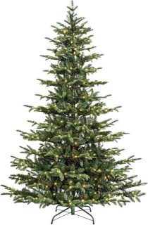 Kunstkerstboom 150 cm met 150 warmwitte ledlampjes