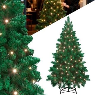 Kunstkerstboom 150 cm met ledlampjes