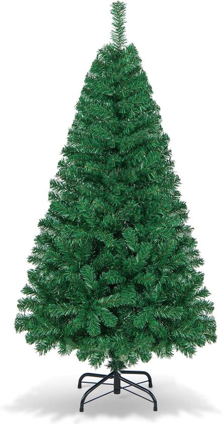 Kunstkerstboom 150 cm met metalen standaard