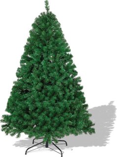 Compacte, realistische kunstkerstboom van 150 cm — stijlvol en praktisch