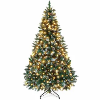 Kunstkerstboom 150 cm met verlichting