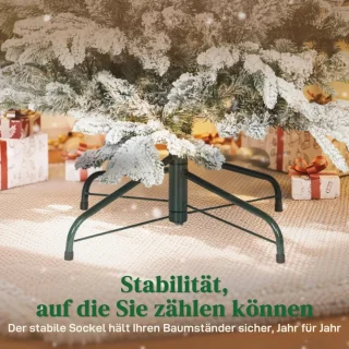 Kunstkerstboom 150 cm Ø93 cm Groen-wit